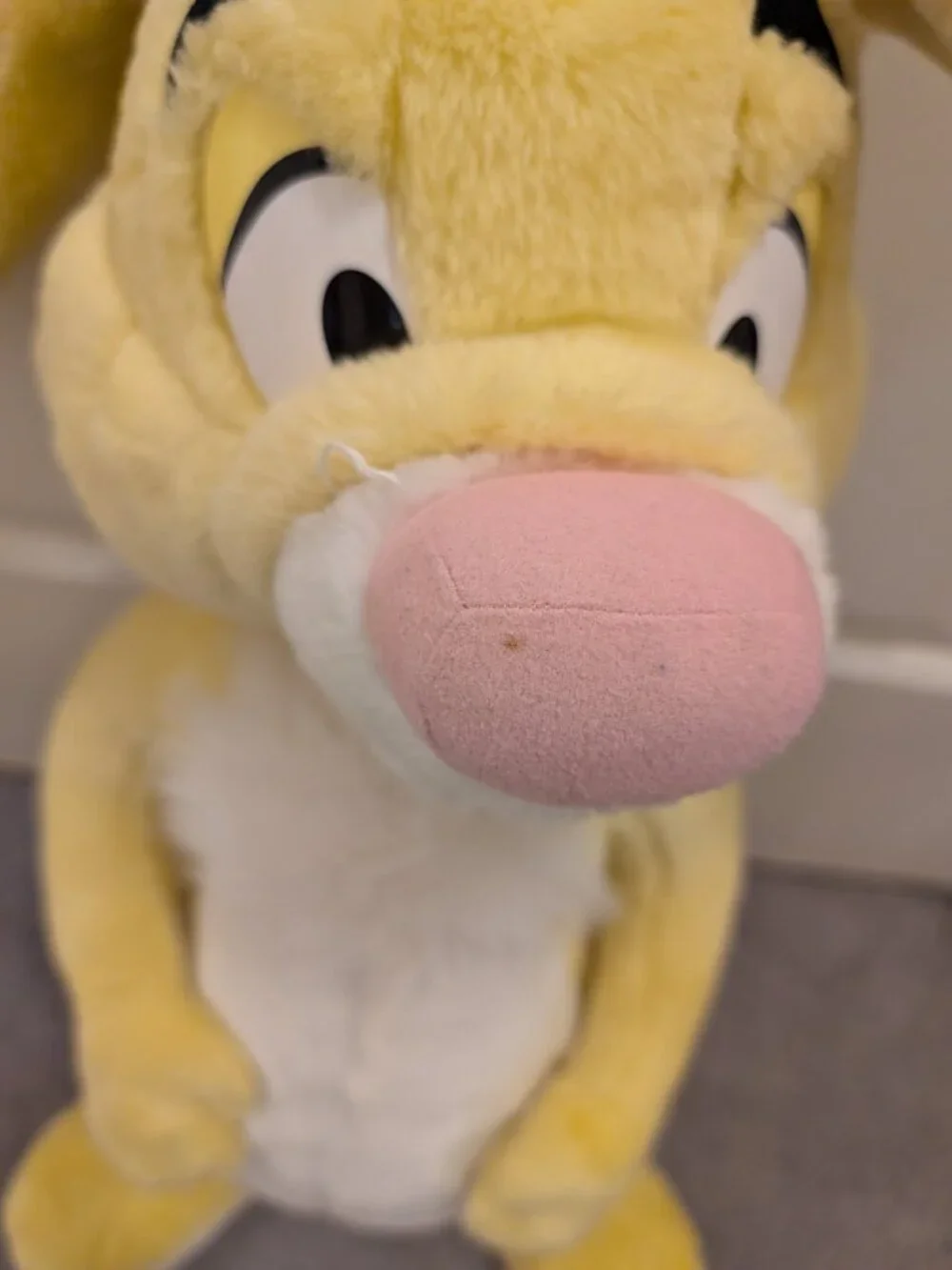 Vintage 90s Winnie the Pooh Jumbo Rabbit Plush